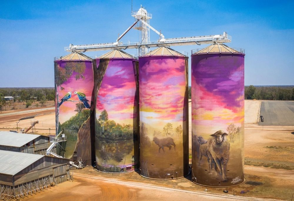 Thallon Silos