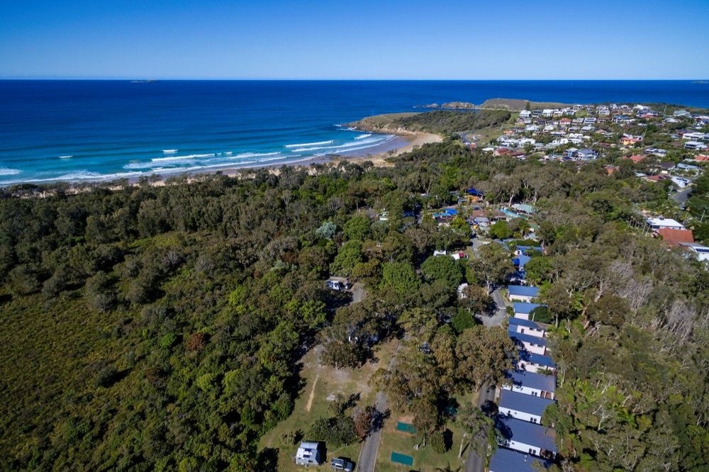 Emerald Beach aerial