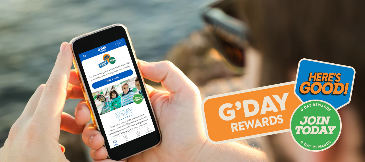 Discover G'day Parks Rewards