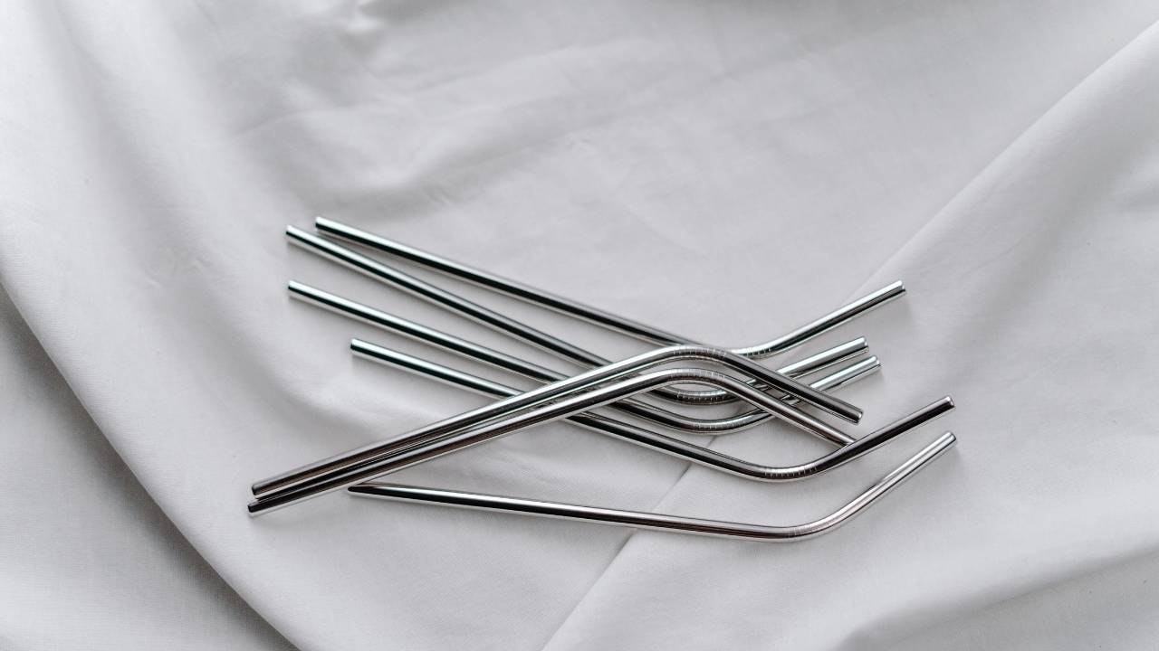 Stainless steel straw make great reusable alternatives