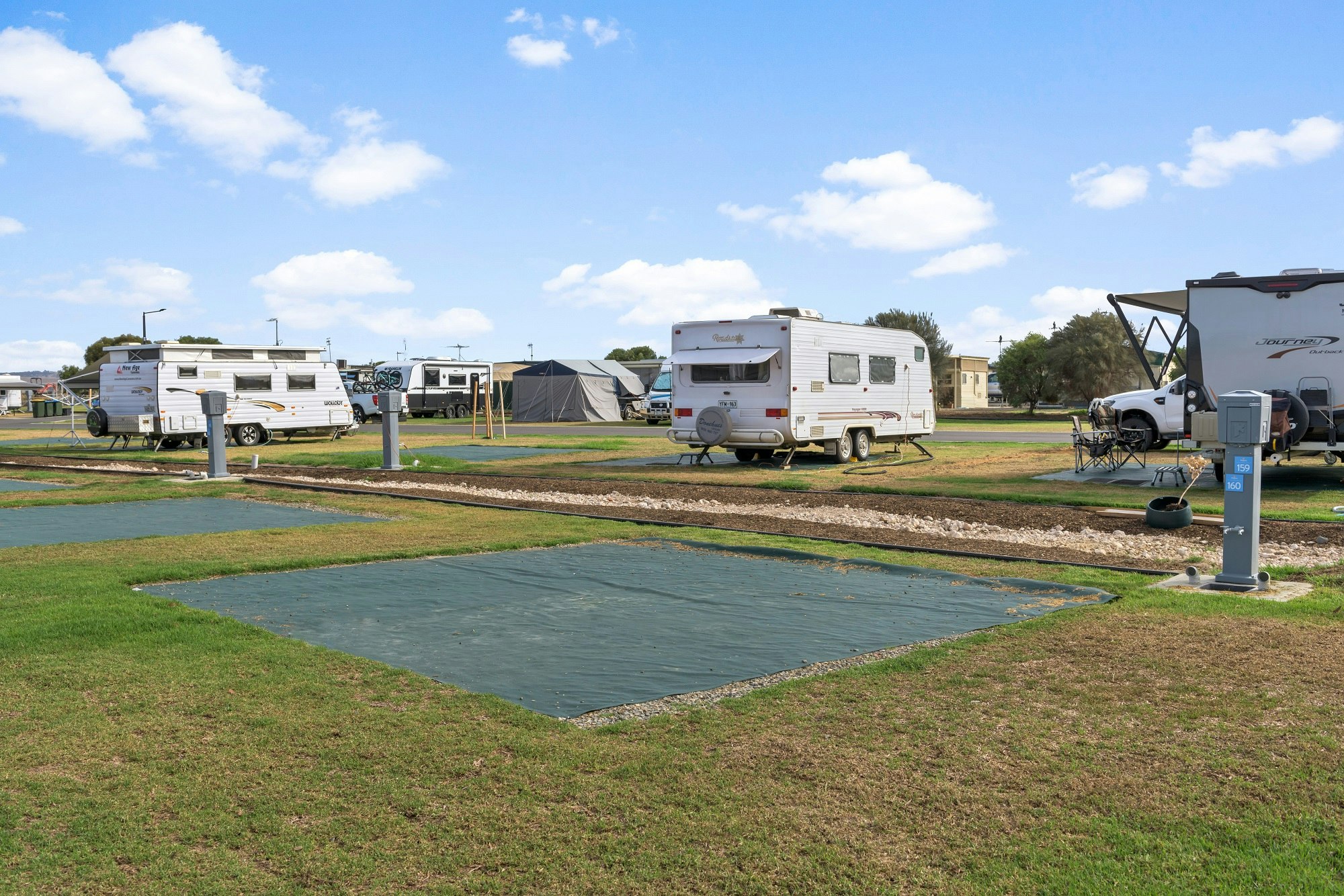 Powered Soft Pad Sites | Discovery Parks - Goolwa Caravan & Holiday Park