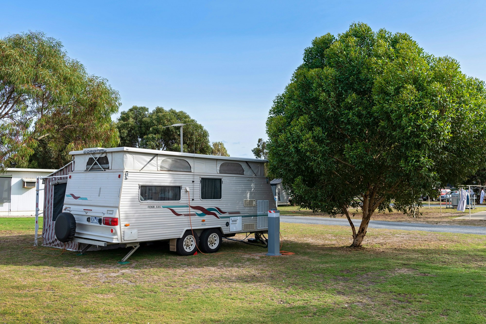 Powered Drive-Thru Site | Discovery Parks - Goolwa Caravan & Holiday Park