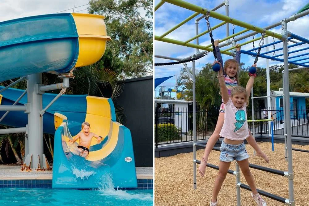 Book the Best Caravan Parks with Pools, Playgrounds, and Waterparks!
