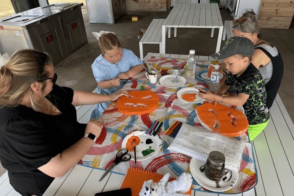Halloween paint craft
